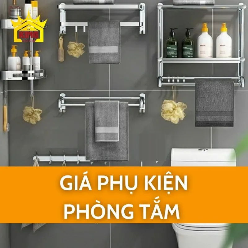 Giá phụ kiện phòng tắm