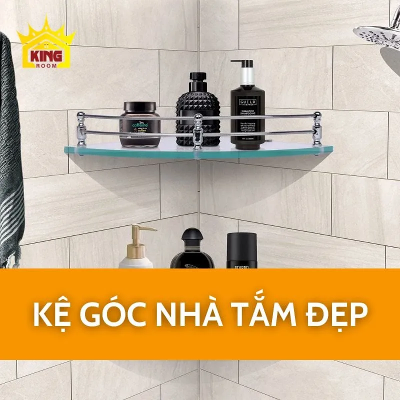 Kệ góc nhà tắm đẹp