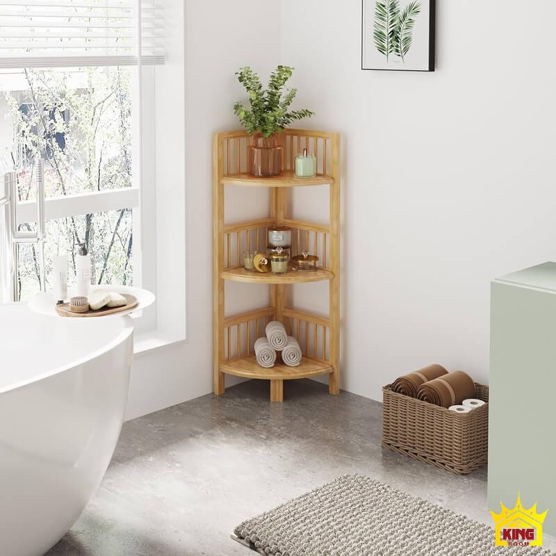 Lợi ích của kệ góc nhà tắm - thuận tiện sử dụng