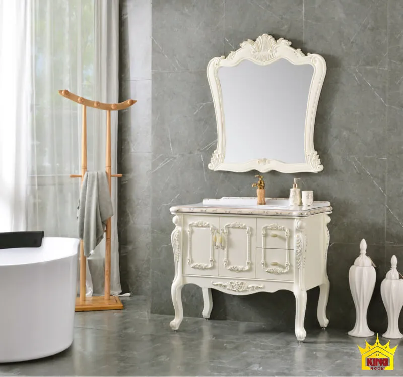 Lợi ích khi bố trí tủ lavabo tân cổ điển trong nhà tắm