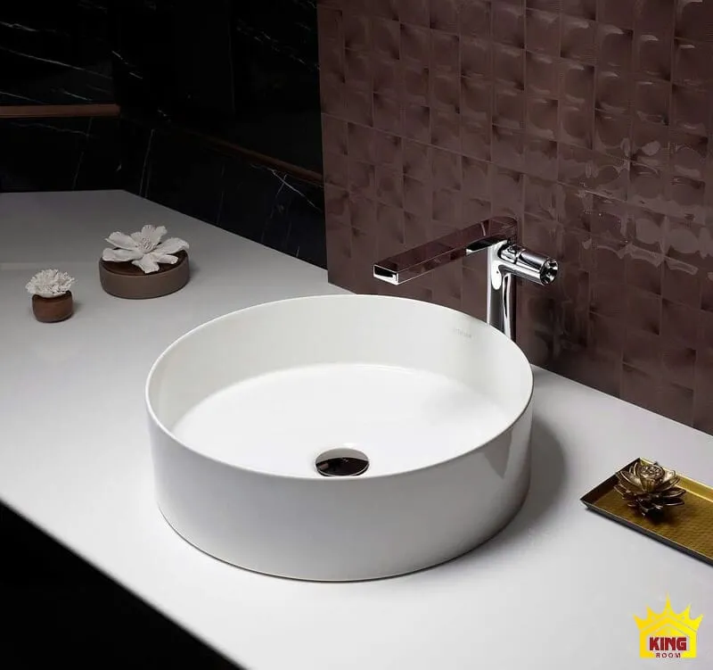 Mẫu lavabo đi kèm tủ 