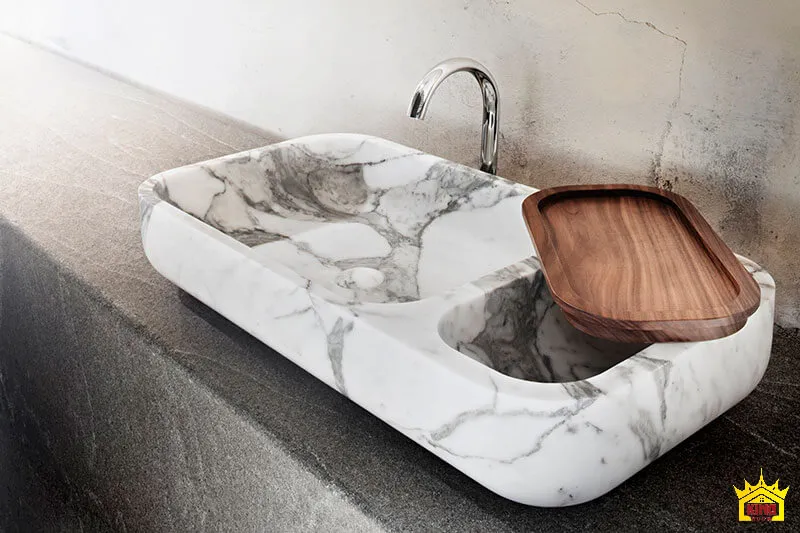 Sản phẩm lavabo được làm từ đá granite 