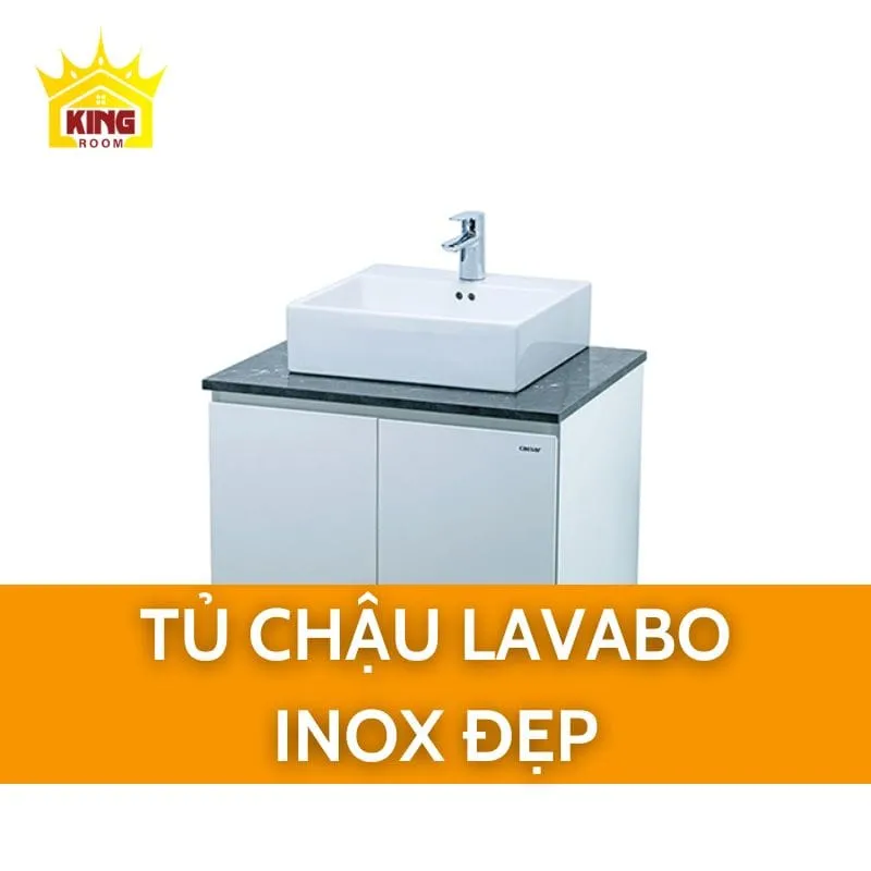 Tủ chậu lavabo inox đẹp