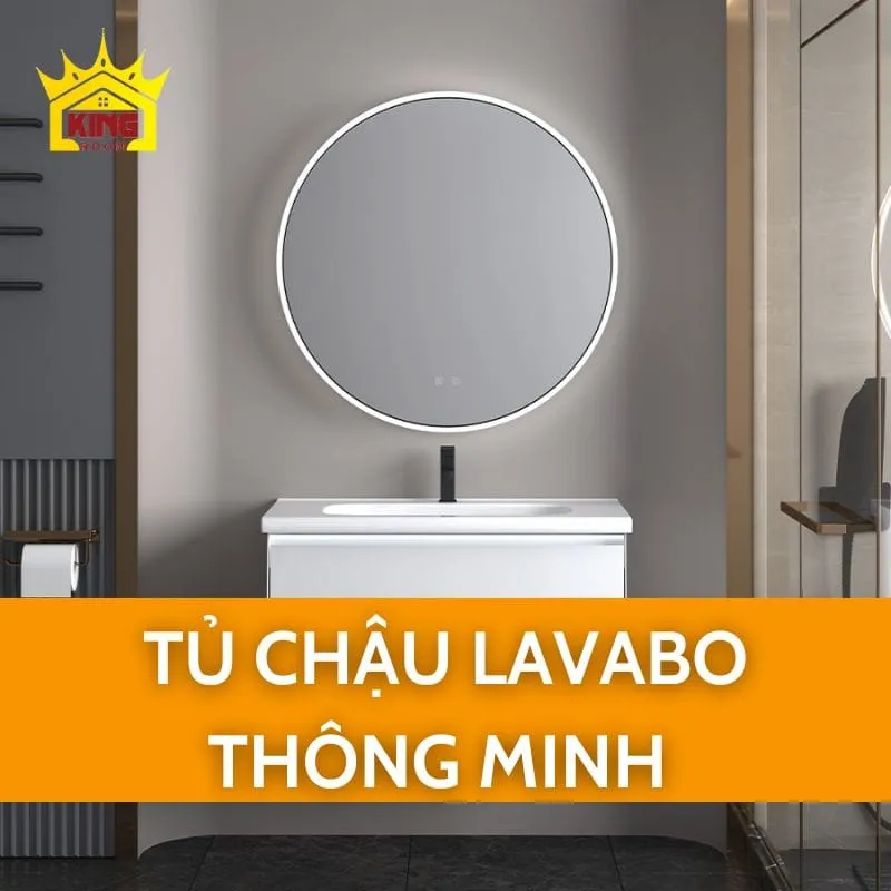 Tủ chậu lavabo thông minh