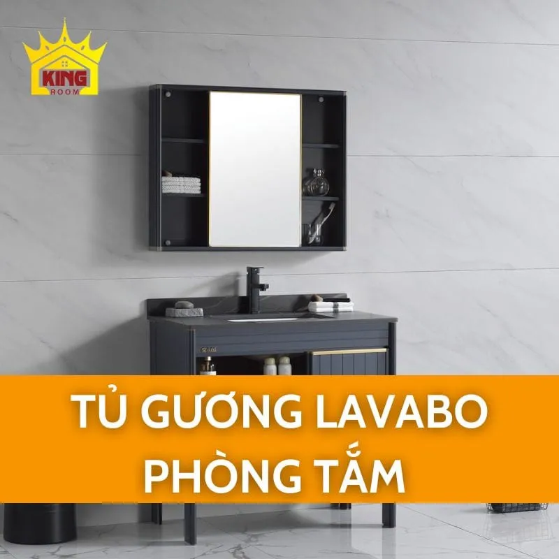 Tủ gương lavabo phòng tắm