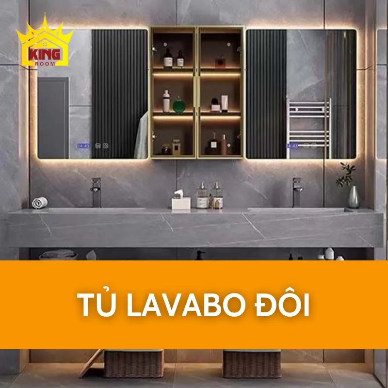 Tủ lavabo đôi