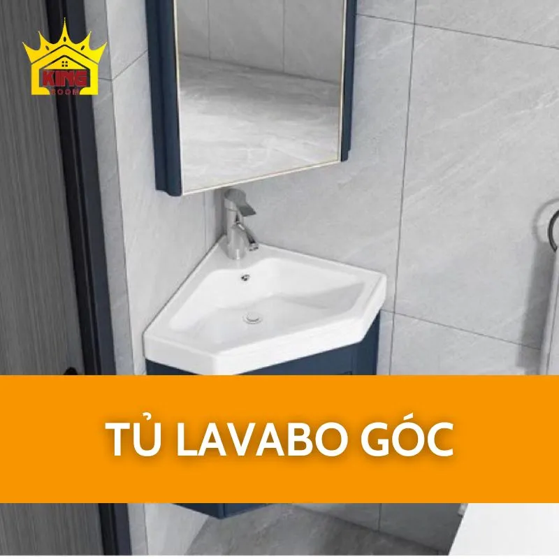 Tủ lavabo góc