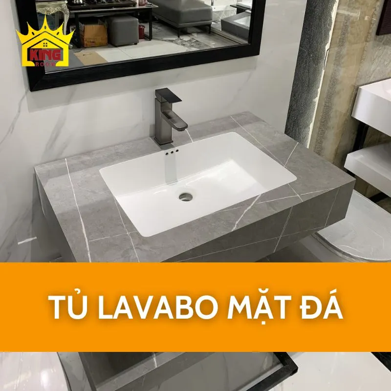 Tủ lavabo mặt đá