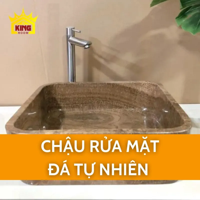 Chậu rửa mặt đá tự nhiên