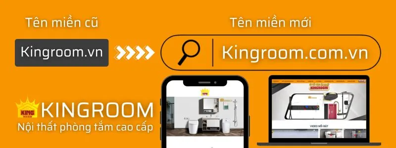 tên miền kingroom.vn chuyển sang tên miền mới kingroom.com.vn