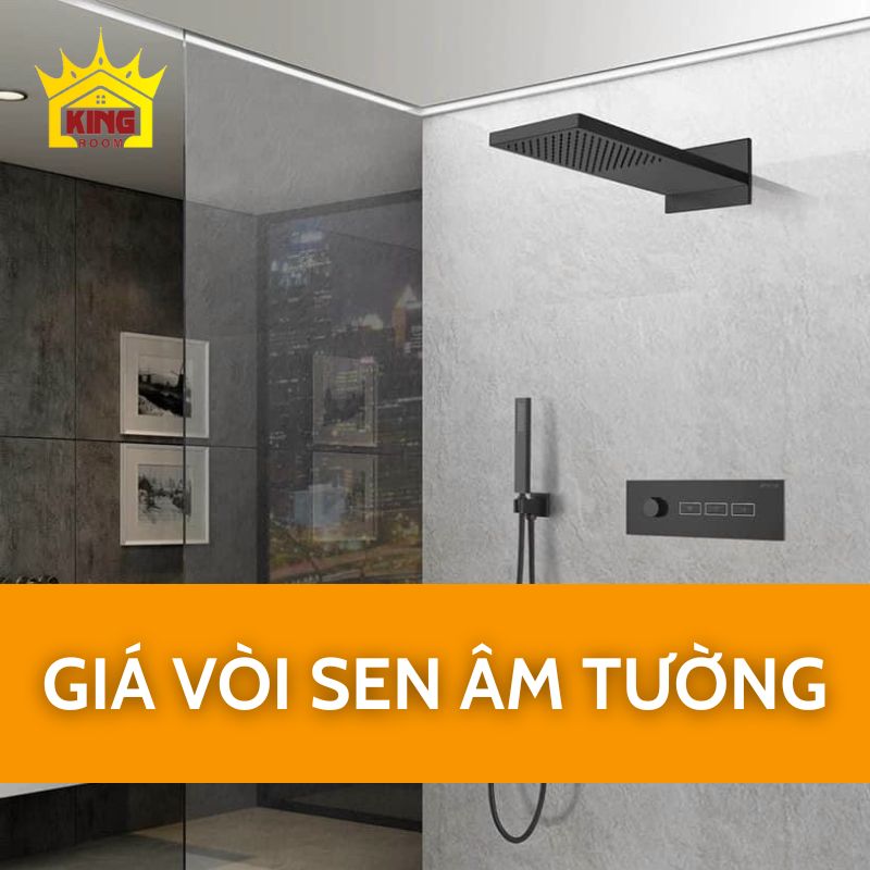 Giá vòi sen âm tường