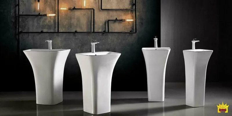 Giới thiệu kiểu dáng lavabo có chân đứng 