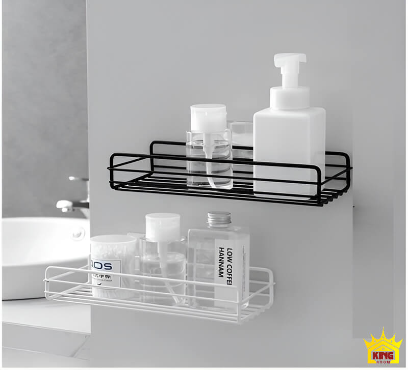 Kiểu dáng kệ dán tường phòng tắm được ưa chuộng
