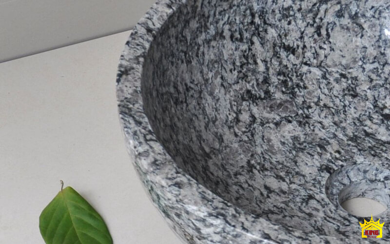 Mẫu chậu rửa mặt làm bằng đá granite
