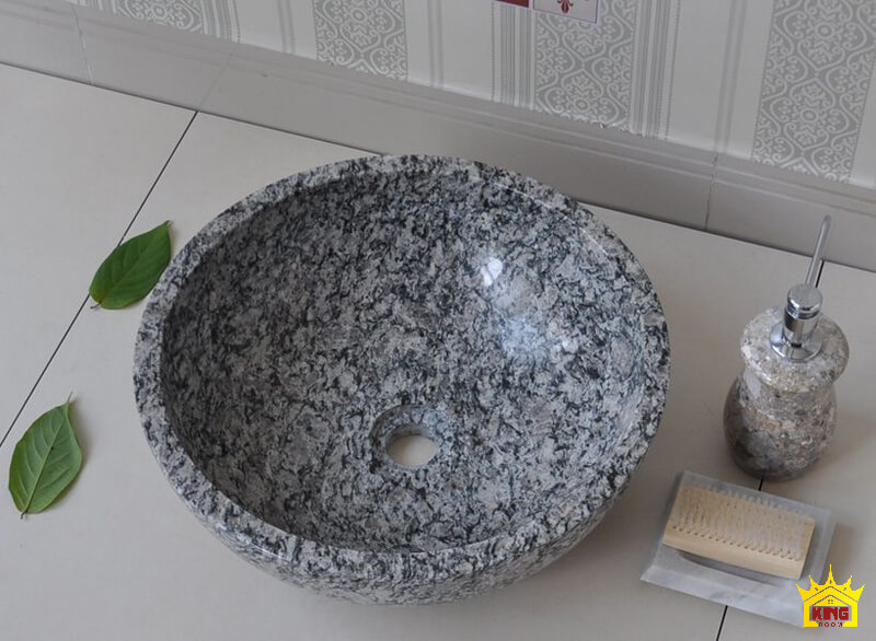 Sản phẩm chậu lavabo được làm từ đá granite SP80