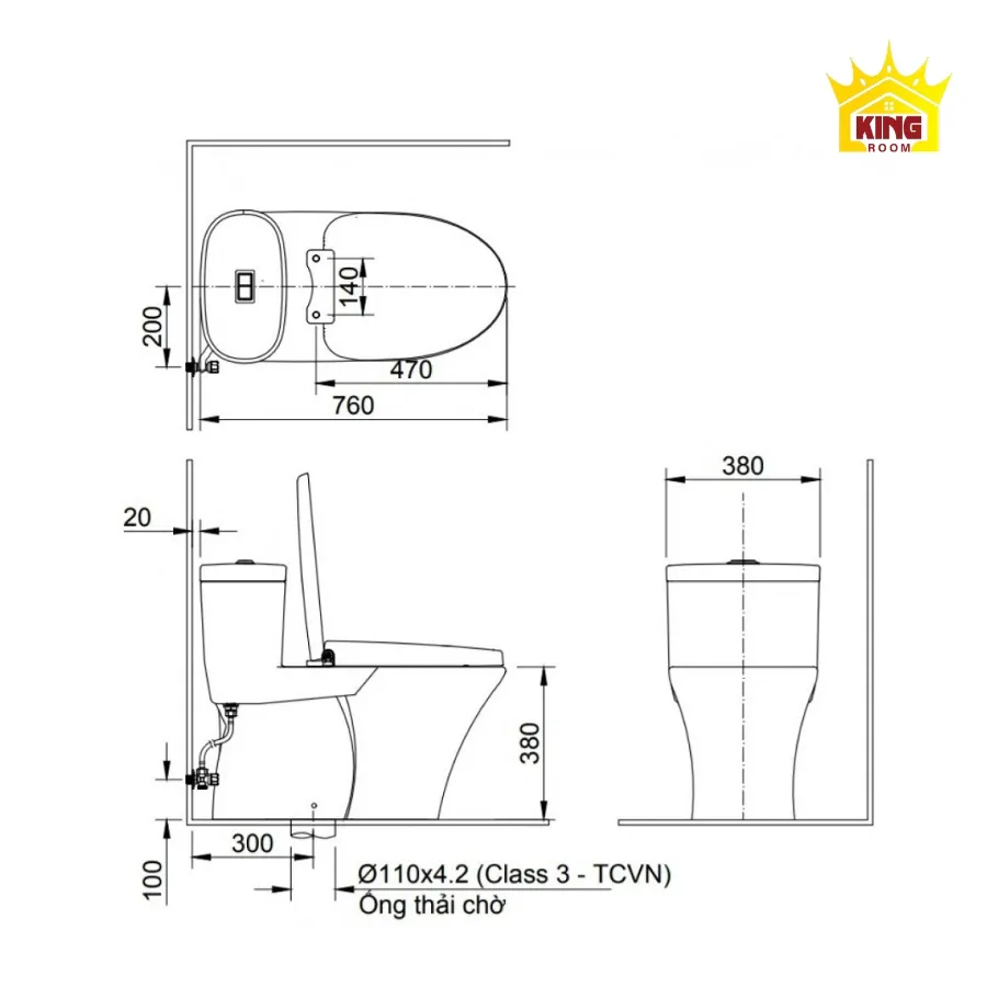 Tại sao cần lưu ý đến kích thước bồn cầu tiêu chuẩn?