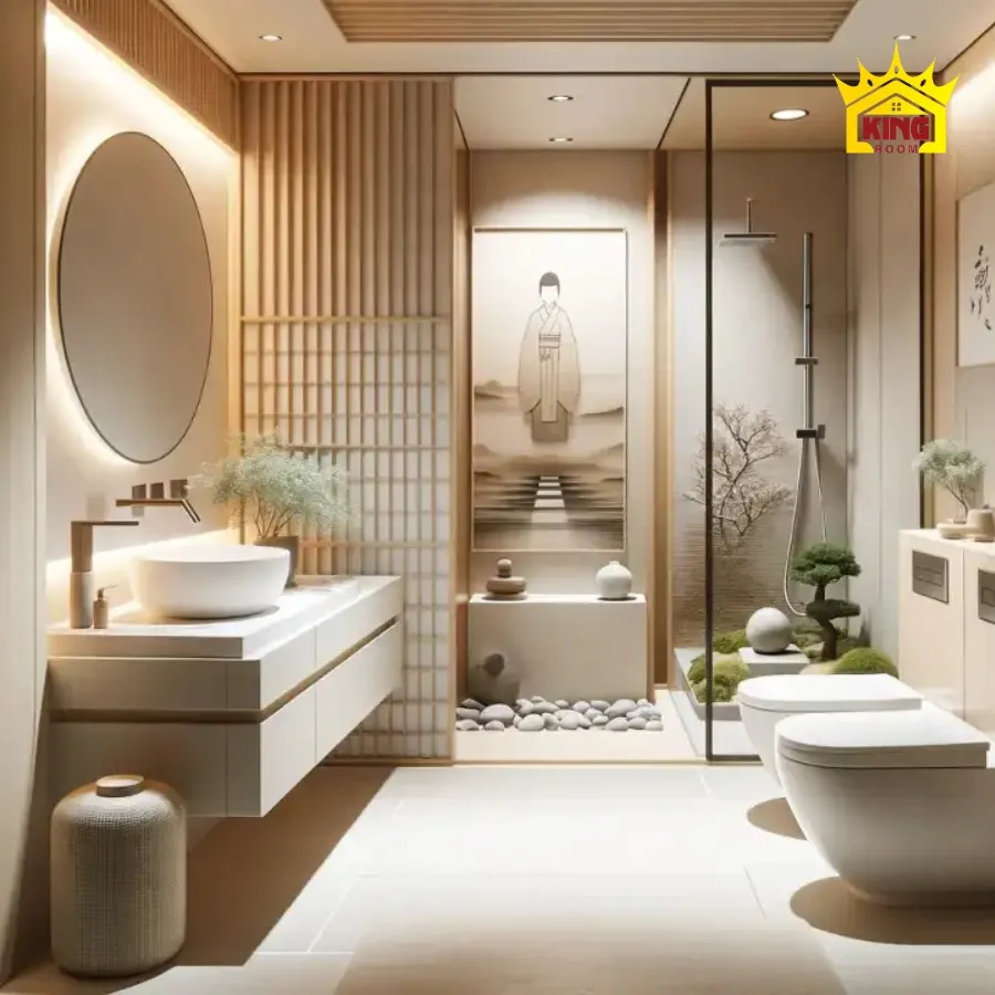 Thiết kế toilet kiểu Nhật Bản số 1