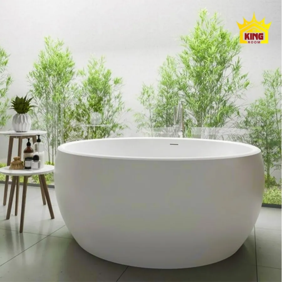 Mẫu bồn tắm mini dạng oval