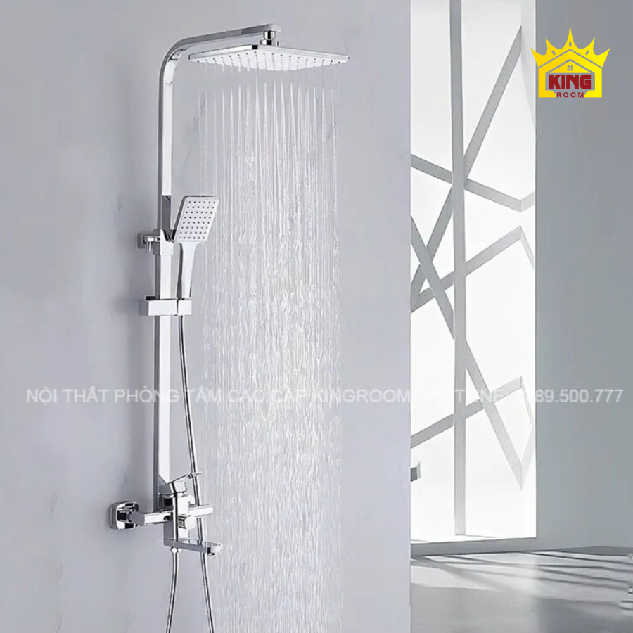Sen Cây Nóng Lạnh Bằng Đồng Mạ Crom Aqua 40Q