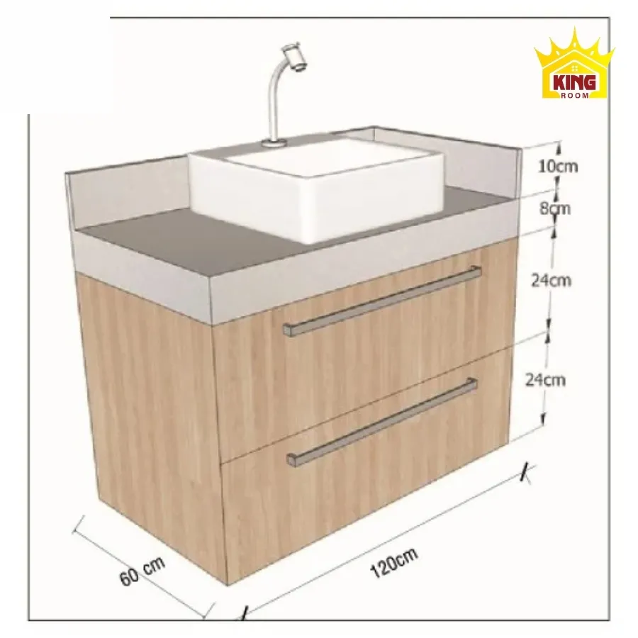 Chọn lavabo phù hợp với không gian phòng tắm