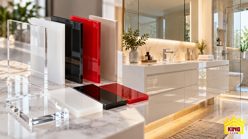 Tấm Acrylic PMMA và ứng dụng Acrylic trong nội thất