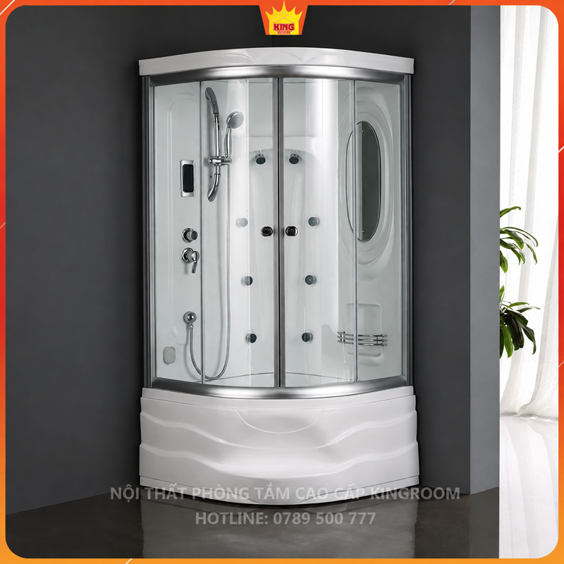 Cabin Xông Hơi Gia đình S 017 900x900 Mm Lắp đặt Góc Phòng Tắm