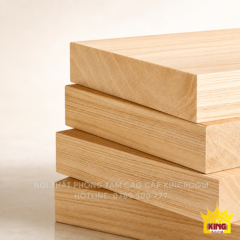 Gỗ tự nhiên sử dụng cho cabin xông hơi hồng ngoại