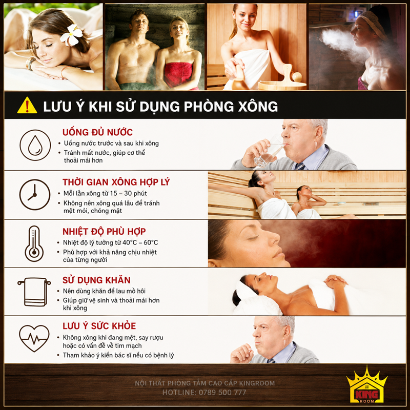 Hướng dẫn sử dụng phòng xông hơi hồng ngoại gia đình an toàn