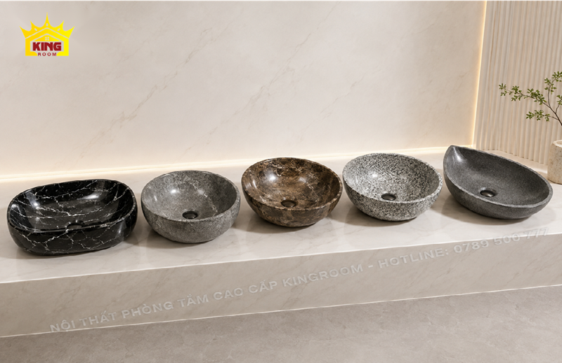 Các mẫu lavabo đá Granite tự nhiên tại Kingroom