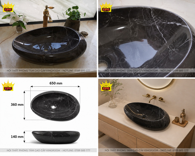 Lavabo Granite Gk01 Phoi Tu Go
