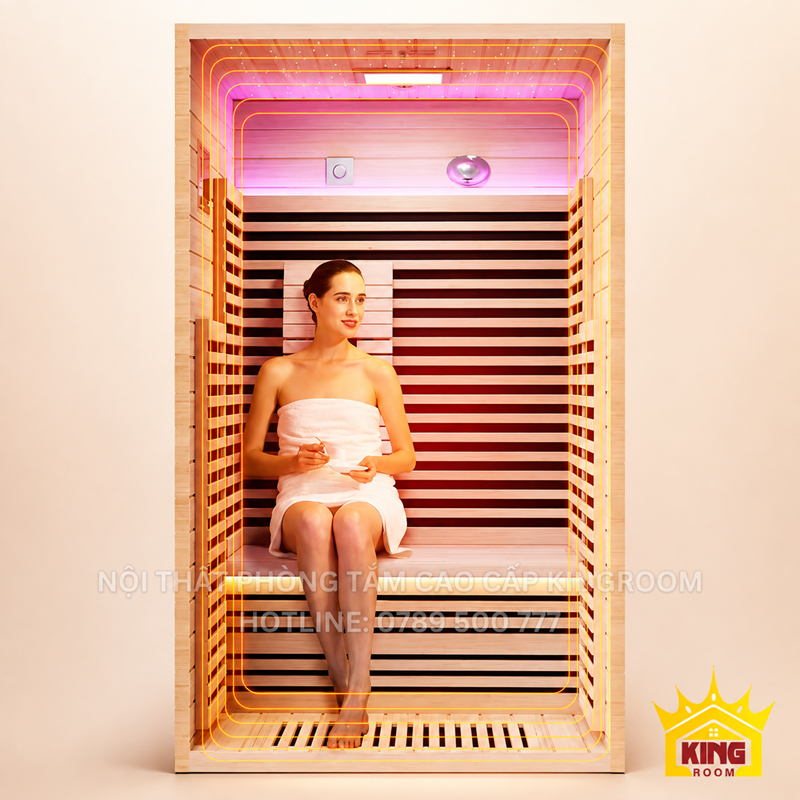 Phòng xông hơi hồng ngoại gia đình 1 người
