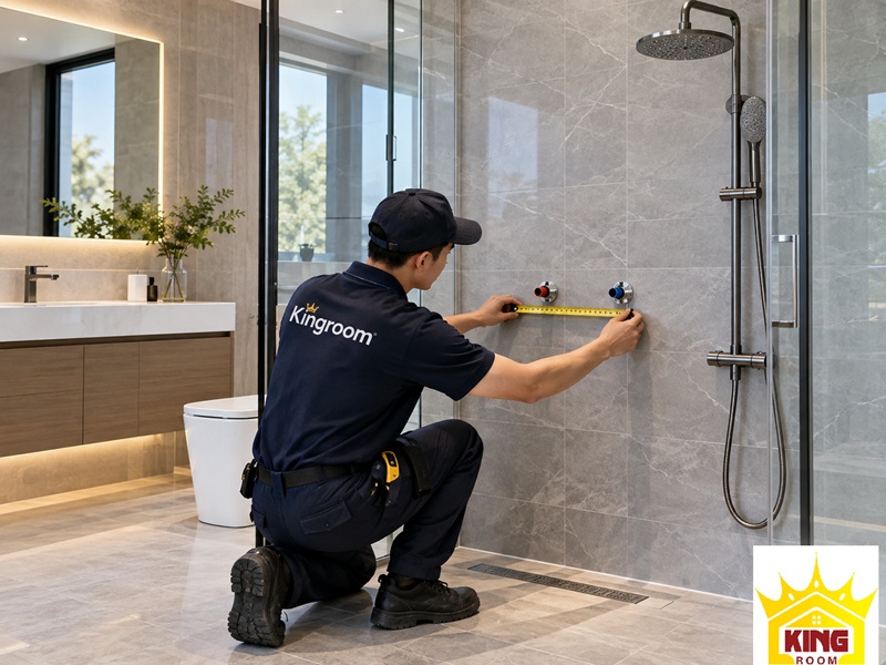 Kiểm tra vị trí lắp sen cây trước khi chọn sản phẩm