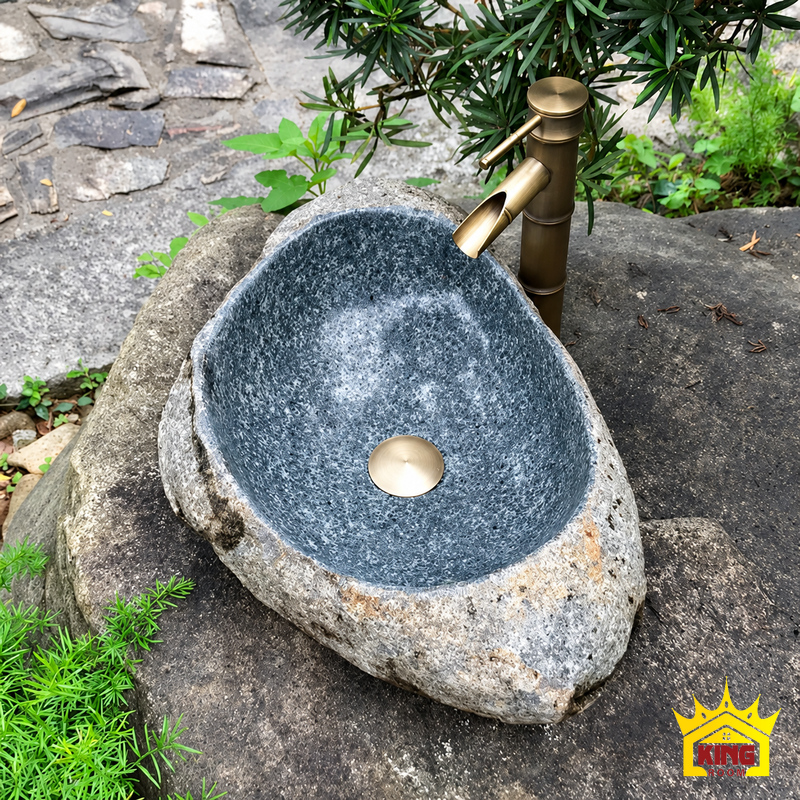 Kingroom Chau Lavabo Da Cuoi Tu Nhien Dat Ban Long Xam Xanh 04