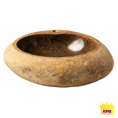Kingroom Chau Lavabo Da Cuoi Tu Nhien Dat Ban Oval Nau Moc 05