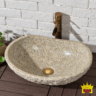 Kingroom Chau Lavabo Da Cuoi Tu Nhien Nguyen Khoi Xam Be 04
