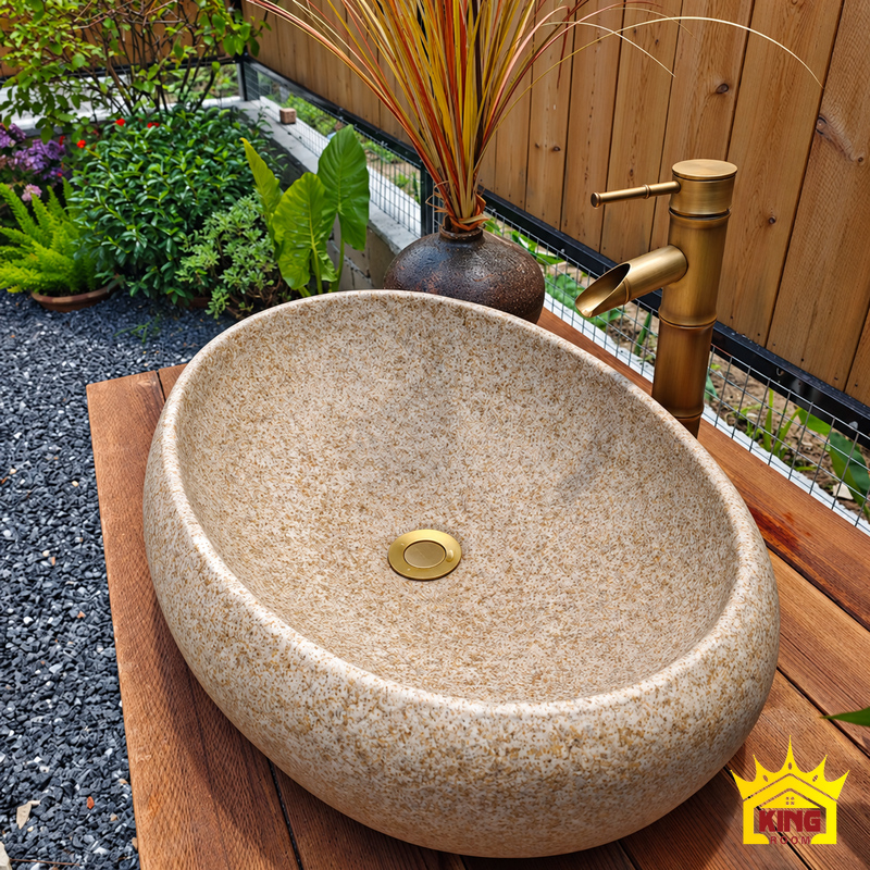 Kingroom Chau Lavabo Xi Mang Gia Da Cuoi Oval 03