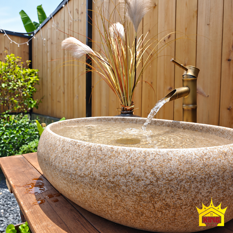 Kingroom Chau Lavabo Xi Mang Gia Da Cuoi Oval 04