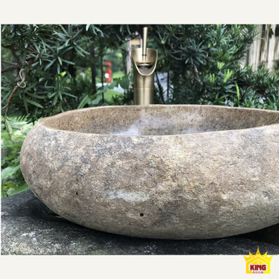Chậu tròn ghi be nhìn ngang cho thấy sắc thành ngoài