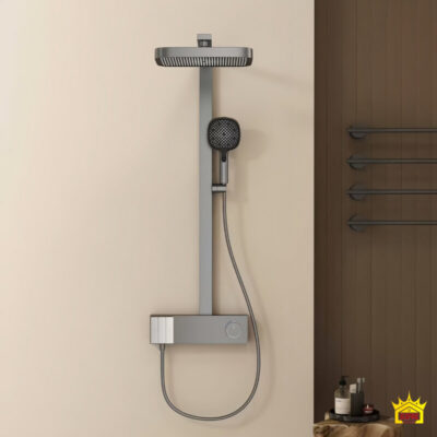Sen cây phím đàn KINGROOM màu xám trong phòng tắm
