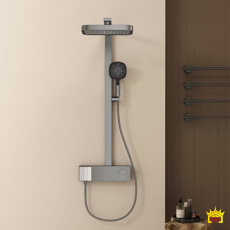 Sen cây phím đàn KINGROOM màu xám trong phòng tắm