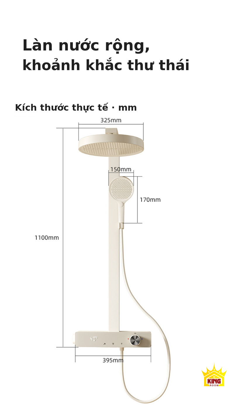 Bản vẽ kích thước KINGROOM H2