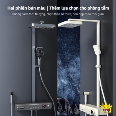 Hai màu của sen cây có phun bên hông trên sen cây phím đàn KINGROOM 330 × 220 mm